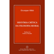 HISTÓRIA CRÍTICA DA FILOSOFIA MORAL