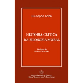 HISTÓRIA CRÍTICA DA FILOSOFIA MORAL