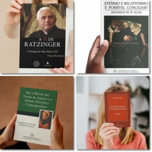 COMBO ESPECIAL COM 60% DE DESCONTO - 4 LIVROS SOBRE TEOLOGIA E FILOSOFIA